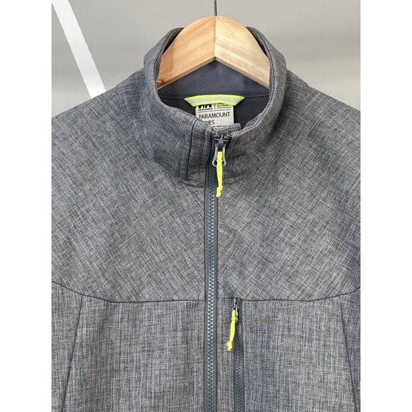 Helly Hansen Jacket Mens M Heather Gray Paramount Series Softshell Full Zip - Picture 4 of 16